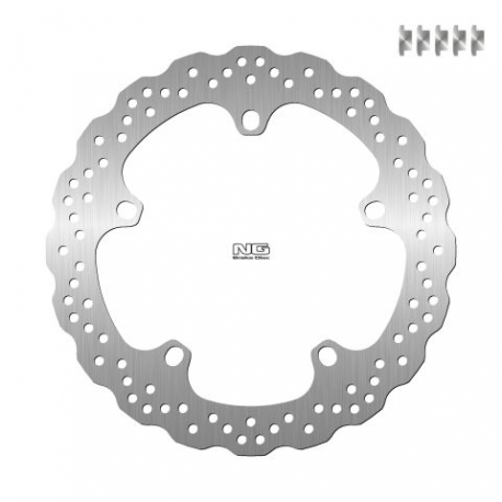 NG TARCZA HAMULCOWA PRZÓD BMW F 800/R850,1100,1150/K 1200/1300/1600 (320X181X4,8MM) (5X14,0MM) WAVE