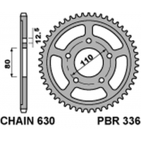 PBR ZĘBATKA TYLNA 336 35 C45 HONDA CBX 1000 (79-80) (SC03) (ŁAŃC. 630)