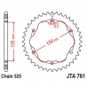 JT ZĘBATKA TYLNA ALUMINIOWA (ERGAL) DUCATI 1098/R /S '07-'09, STREETFIGHTER 1099 '09-'13, 1198R/S '09-'11, 1199 PANIGALE '12-'15