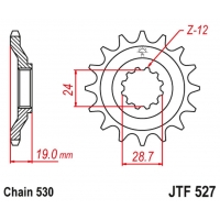 JT ZĘBATKA PRZEDNIA 532 17 KAWASAKI ZX10 '88-90' (ZX 1000 B1-B3) (53217JT) (ŁAŃC. 530)