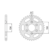 CHT ZĘBATKA TYLNA 4350 52 (459-52) HONDA CB 500 (94-03), CB 750 (92-03) (JTR1332.52) (ŁAŃC. 525)