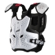 LEATT OSŁONA KLATKI PIERSIOWEJ (BUZER) CHEST PROTECTOR 3.5 PRO WHITE KOLOR BIAŁY