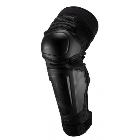 LEATT NAKOLANNIKI OCHRANIACZE KOLAN EXT KNEE AND SHIN GUARD BLACK KOLOR CZARNY ROZMIAR S/M