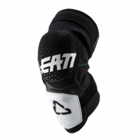 LEATT NAKOLANNIKI OCHRANIACZE KOLAN 3DF HYBRID KNEE GUARD WHITE/BLACK KOLOR CZARNY/BIAŁY ROZMIAR L/XL