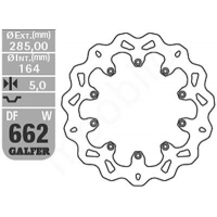 GALFER TARCZA HAMULCOWA BMW K 75C/RT/S '94-'96 (PRZÓD), K 100 '84-'93, K1100 '92-'00 (PRZÓD+TYŁ) (285X165X4,8) (10X5,5MM)