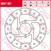 TRW LUCAS ZF TARCZA HAMULCOWA TYŁ DERBI DXR 200/250 '04-'08, YAMAHA YFS 200 BLASTER '88-'07, YFM 350 WOLVERINE '95-'05, YFZ BANS