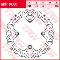TRW ZF TARCZA HAMULCOWA TYŁ HUSQVARNA CR/WR 125, TE/TC/TXC 250, TE 310/449/511, TXC 511 '11-'13, TE 610 '05-'10, TE 630 '10-'12 