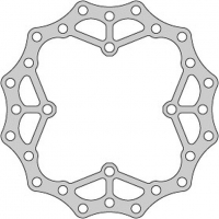 DELTA BRAKING TARCZA HAMULCOWA TYŁ KAWASAKI KX 125 '03-08, KX 250 '03-18, 21, KX 450 '06-18, 21, KLX 450 '07-21, KXE 450'10-20, 