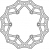 DELTA BRAKING TARCZA HAMULCOWA TYŁ KTM 2T/4T '91-21, HUSABERG, HUSQVARNA, GAS-GAS '21, WAVE ULTRA LIGHT (220X110X4MM) (6X6,5MM) 