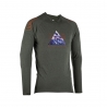 LEATT KOSZULKA ROWEROWA MTB GRAVITY 2.0 JERSEY PINE KOLOR GRAFITOWY ROZMIAR XL