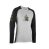 LEATT KOSZULKA ROWEROWA MTB GRAVITY 2.0 JERSEY ZOMBIE KOLOR BIAŁY/CZARNY ROZMIAR XXL