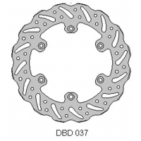 DELTA BRAKING TARCZA HAMULCOWA TYŁ KTM 2T/4T '91-21, HUSABERG, HUSQUARNA, GAS-GAS '21, WAVE (220X110X4MM) (6X6,5MM) (NG129,NG141