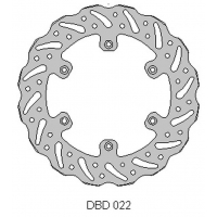 DELTA BRAKING TARCZA HAMULCOWA TYŁ SUZUKI RM 125 '88-10, RM 250 '88-10, DRZ 250 '01-07, YAMAHA YZ 125 '01-16, YZ/YZF/WR 250 '01-