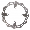 MTX PARTS TARCZA HAMULCOWA HORNET TYŁ SUZUKI RMX 450Z '10-'14, RM-Z 250/450 '07-'17 WAWE (250X118X3MM) (4X9,5MM)
