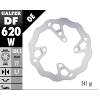 GALFER TARCZA HAMULCOWA TYŁ BETA EVO 125 '20-'23 250 2T '20-'23 300 2T '20-'23 300 4T '20-'23 (WAVE FIXED) (184X77X2,7MM)