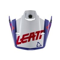 LEATT DASZEK/VISOR DO KASKU GPX 3.5 V20.2 ROYAL KOLOR BIAŁY/NIEBIESKI/CZERWONY ROZMIAR M-XXL (CZĘŚCI ZAMIENNE)