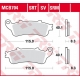 TRW LUCAS ZF KLOCKI HAMULCOWE KH281 SINTER ROAD/TRACK HONDA VFR 800 '98-'05, CB 1100 X-11 '00-'03, CBR 1100XX '97-'08, STX 1300 