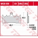 TRW LUCAS ZF KLOCKI HAMULCOWE KH188 SINTER TRACK KAWASAKI ZX-6R/ZX-7R '96-'02, ZX-9R '96-'01, ZRX 1100 '96-'00, ZRX 1200 '01-'06