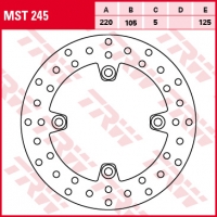 TRW ZF TARCZA HAMULCOWA PRZÓD/TYŁ HONDA CBR 125 04-17, CRF 250 13-, CB 600 HORNET 98-06, CBR 600 F / RR 91-16, XR 650 L 93-97, C