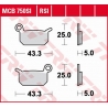 TRW ZF KLOCKI HAMULCOWE KH325 SINTER OFFROAD KTM SXE -5 ELECTRIC 19- SX 50 09-, SX 65 04-08, HUSQVARNA EE-5 19-, CR 50 06-, SM 5