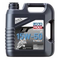 LIQUI MOLY OLEJ SILNIKOWY MOTORBIKE 4T 15W50 STREET 4L (4)