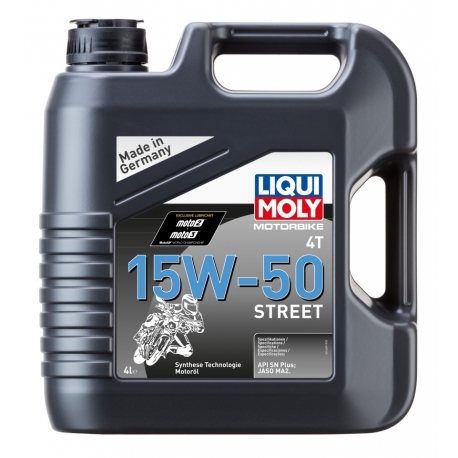 LIQUI MOLY OLEJ SILNIKOWY MOTORBIKE 4T 15W50 STREET 4L (4)