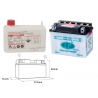 LANDPORT AKUMULATOR YB4L-B (MD LB4L-B) 12V 4AH 121X71X93 (GB4LB) OBSŁUGOWY - ELEKTROLIT OSOBNO (4) UE2019/1148