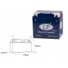LANDPORT AKUMULATOR ŻELOWY G60-N30L-A (MG L60-N30-3) 12V 30AH 187X130X170 BEZOBSŁUGOWY - ZALANY (2)