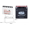 LANDPORT AKUMULATOR YTX14L-BS (MA LTX14L-BS) 12V 12AH 152X88X147 (HARLEY DAVIDSON 883/1200) BEZOBSŁUGOWY - ELEKTROLIT OSOBNO (4)