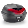 KAPPA 2024/05 KUFER CENTRALNY 35L MONOLOCK K355N2 Z CZERWONYMI ODBLASKAMI ( ZAWIERA PŁYTĘ ) - ZASTĘPUJE K355N