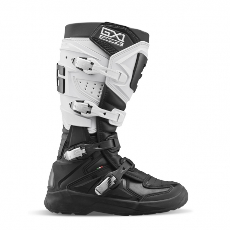 GAERNE BUTY CROSS/ENDURO MODEL GX-1 EVO BLACK/WHITE KOLOR BIAŁY/CZARNY ROZMIAR 45