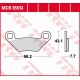TRW LUCAS KLOCKI HAMULCOWE KH475 SINTER OFFROAD POLARIS SPORTSMAN 500 08-, SPORTSMAN 850 15-, FOREST / SCRAMBLER 1000 15-, PRZÓD