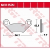 TRW LUCAS KLOCKI HAMULCOWE KH475 SINTER OFFROAD POLARIS SPORTSMAN 500 08-, SPORTSMAN 850 15-, FOREST / SCRAMBLER 1000 15-, PRZÓD