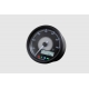 87789 VELONA80 ELECTRICAL SPEEDOMETER 140 KM/H MPH, WHITE LED, BLACK