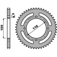 PBR ZĘBATKA TYLNA 467 53 C45 KAWASAKI KX 80/85 '86-'12 (JTR461.53) (ŁAŃC. 420)