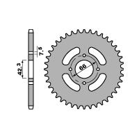 PBR ZĘBATKA TYLNA 505 32 F MALAGUTI 50 87-90 (ŁAŃC. 415)