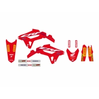 BLACKBIRD KOMPLET NAKLEJEK (OKLEIN) HONDA CRF 250R '22-'24, CRF 450R '21-'24 REPLICA TEAM HRC 50TH ANNIVERSARY HONDA