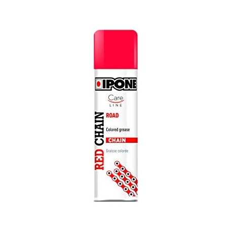 IPONE SPRAY CHAIN 250ML RED SMAR DO ŁAŃCUCHÓW KOLOR CZERWONY (CARELINE) (AKC) (12)