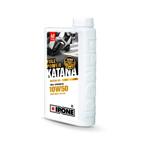 IPONE FULL POWER KATANA 10W50 OLEJ SILNIKOWY 100 % SYNTETYK 2L (ESTER, MA2) (AKC) (8)