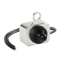 90464 On & Off, waterproof switch, 12V – Aluminium