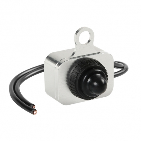 90464 On & Off, waterproof switch, 12V – Aluminium