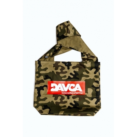 DAVCA cotton bag camo Don't Panic