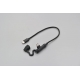 80468 USB CABLE TYPE-C TO TYPE-C L-SHAPED 200MM