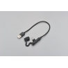 Daytona Przewód USB typu A - USB typu C, w kształcie litery L, 200mm 80470