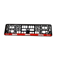 DAVCA licence plate holder
