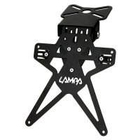 91644 Aero-X Evo 4, italian license plate holder with height and tilt adjustments