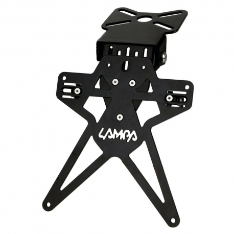 91644 Aero-X Evo 4, italian license plate holder with height and tilt adjustments