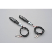 89232 "D-LIGHT" LED INDICATORS PAIR BLACK SMOKE