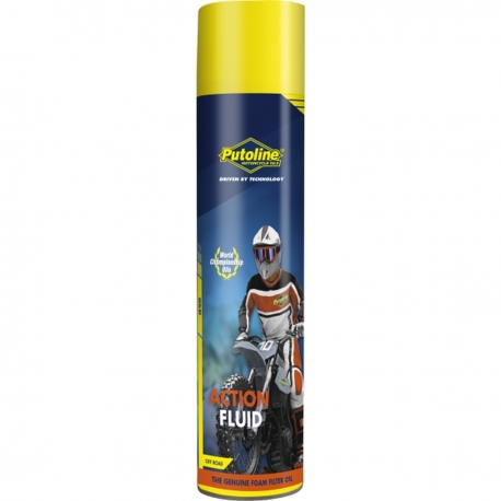 PUTOLINE SPRAY AIR FILTER OIL PŁYN (OLEJ) DO NASĄCZANIA FILTRÓW POWIETRZA ACTION FLUID 600ML (AKC)