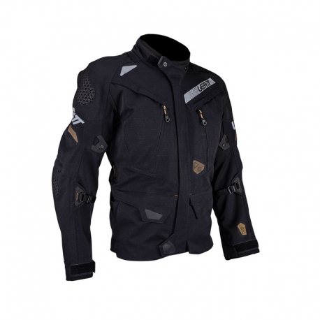 KURTKA MOTOCYKLOWA TEKSTYLNA LEATT ADV DRITOUR 7.5 STEALTH BLACK GREY
